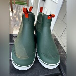 Grundens deck boots size 14 men